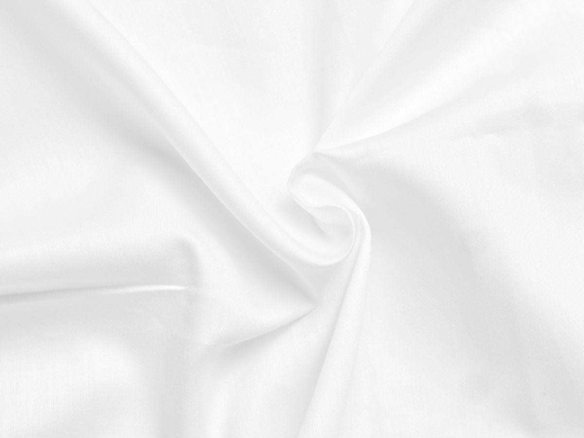 Napínací saténové prostěradlo bílé, rozměr: 180x200 dvojlůžko