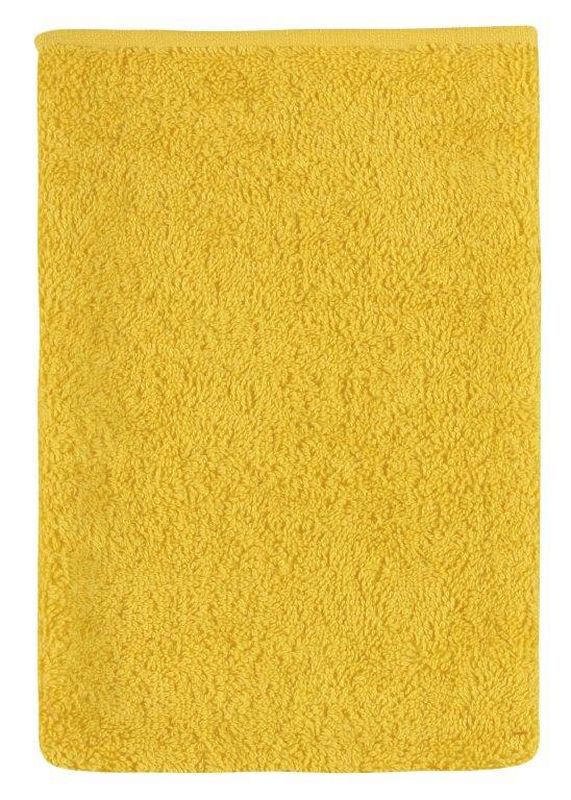 Froté žínka 17x25 žlutá