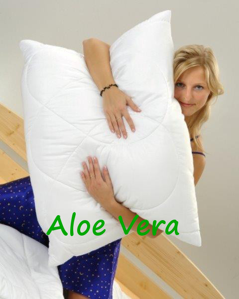SET Přikrývka Aloe Vera 140x200cm celoroční 850g + Polštář UNICO® AloeVera 70x90cm 900g
