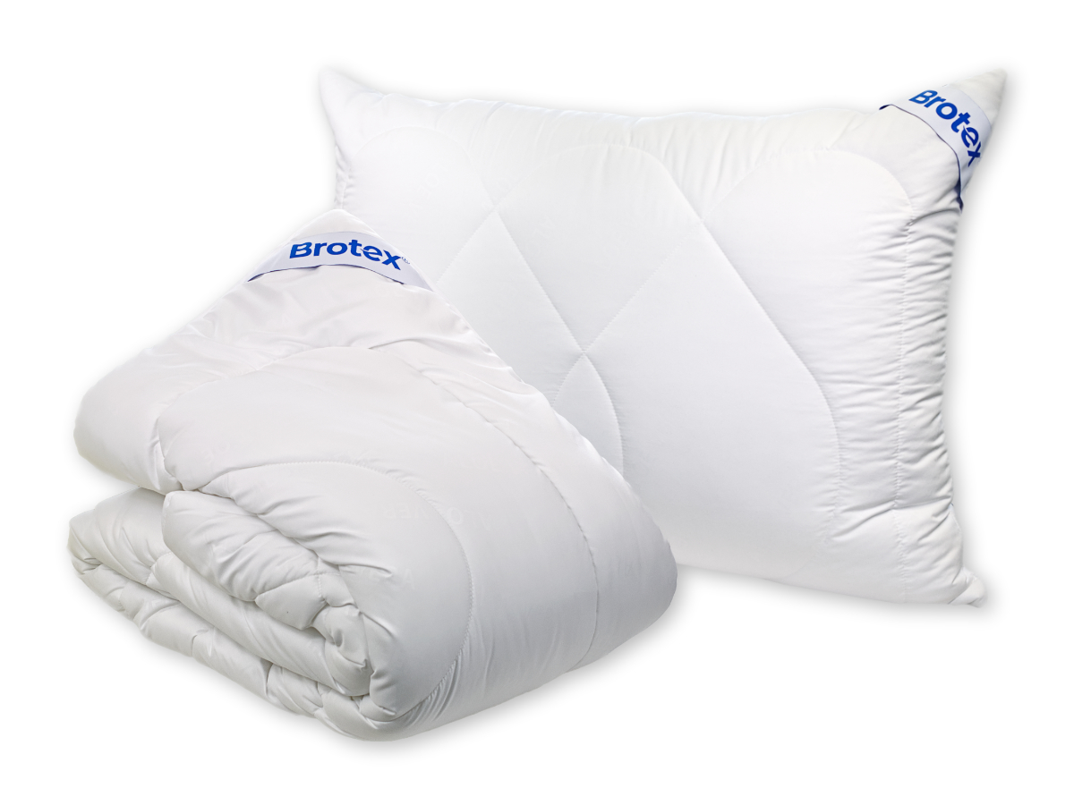 SET Přikrývka Aloe Vera 140x200cm celoroční 850g + Polštář UNICO® AloeVera 70x90cm 900g