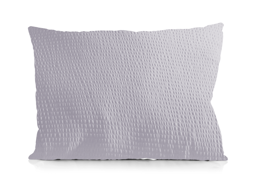 Krepový povlak na polštář šedý, rozměr: 45x60