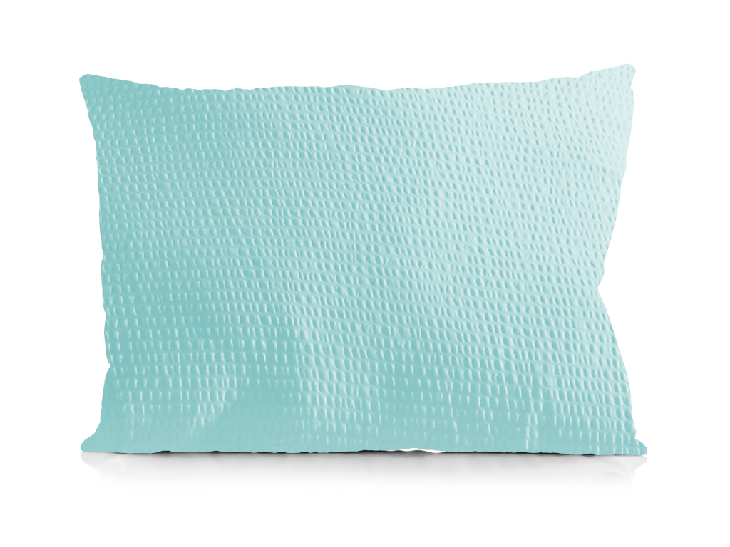 Krepový povlak na polštář mint, rozměr: 40x40