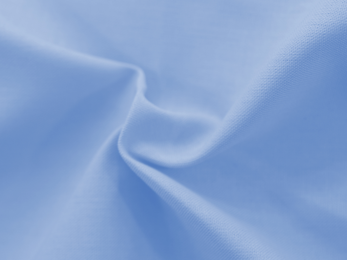 Napínací prostěradlo bavlněné světle modré, rozměr: 180x200 dvojlůžko