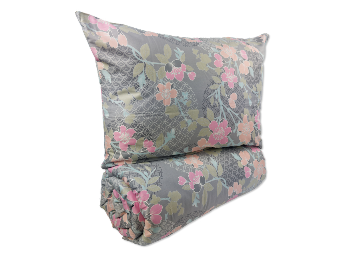 Saténový povlak na polštář Sarah pink, rozměr: 70x90