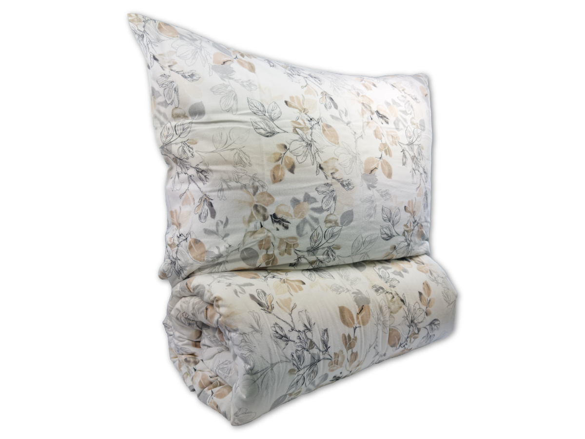 Povlak flanel Adalia natur, rozměr: 45x60