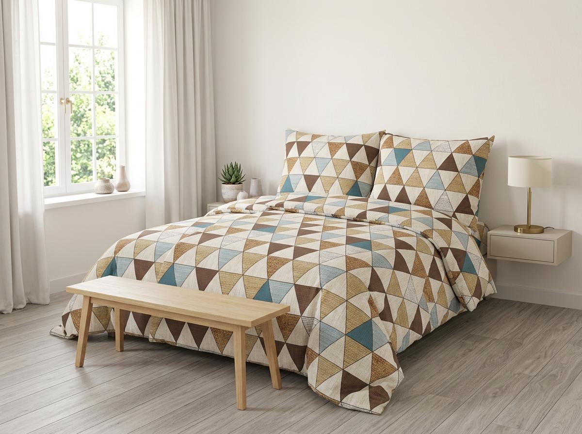 Povlečení francouzské krep 240x220, 70x90 Virginia