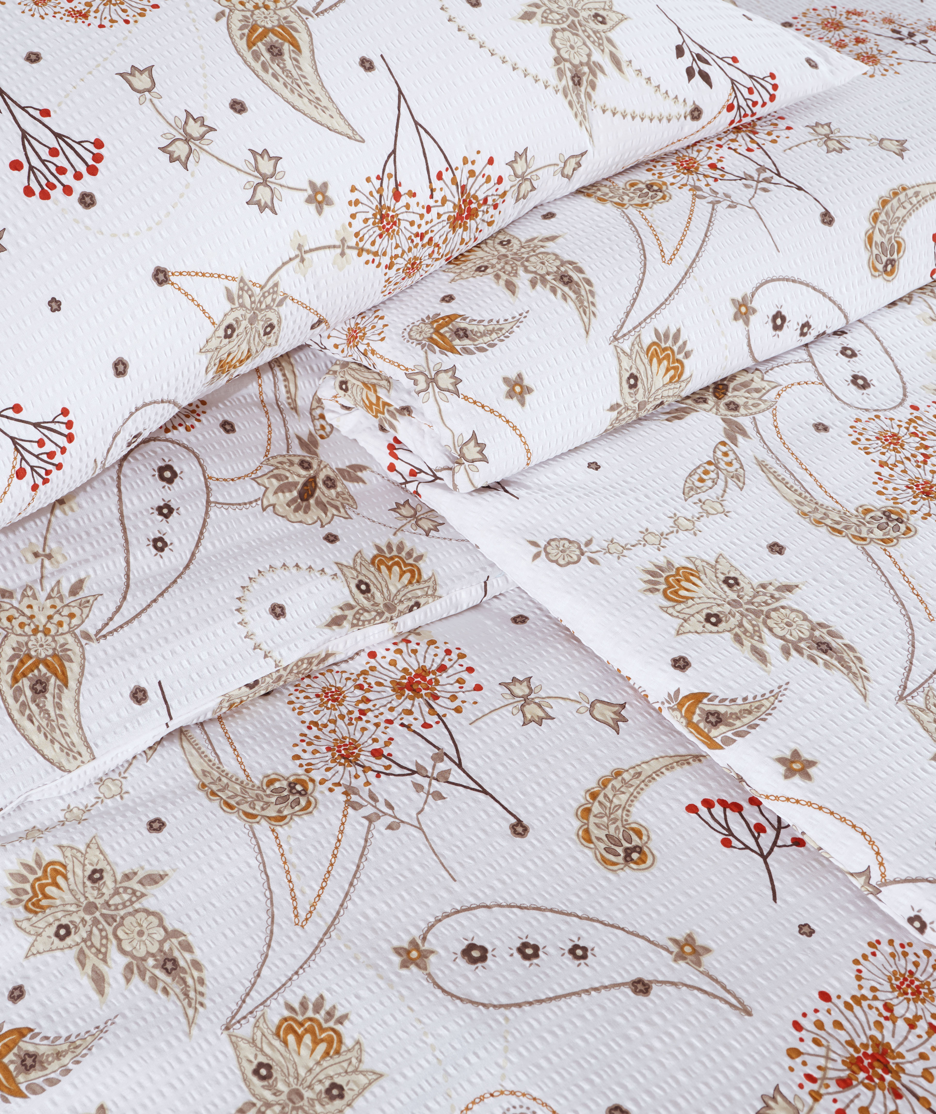 Povlečení krep 140x200, 70x90 cm Liselotte, zapínání: zipový uzávěr