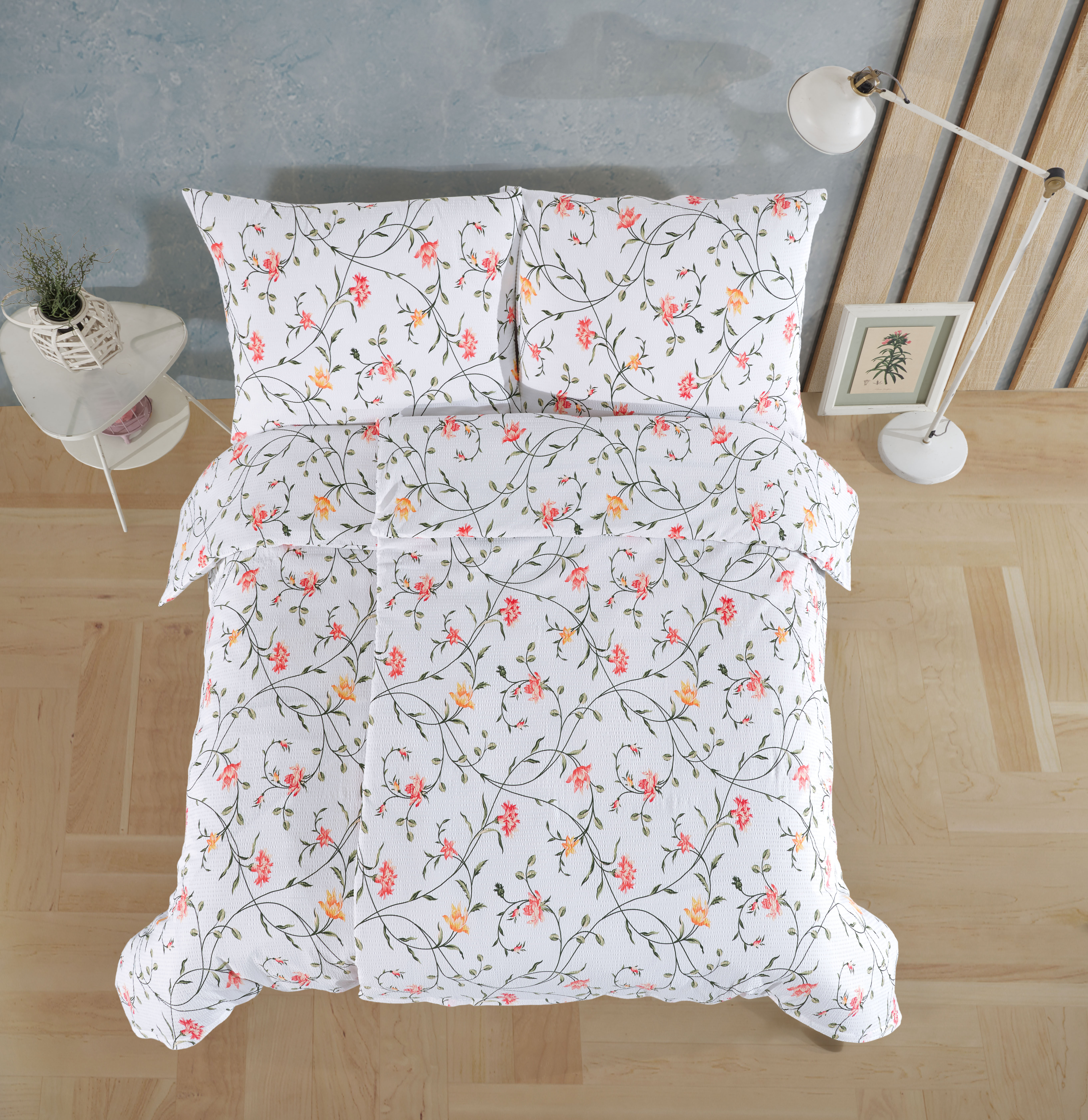 Povlečení francouzské krep 220x200, 70x90 Aria