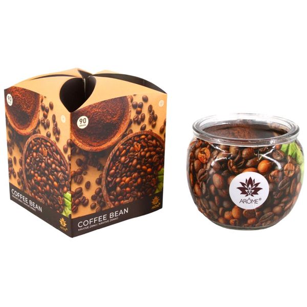 ARÔME Svíčka 90 g – Coffee Bean, 12/48