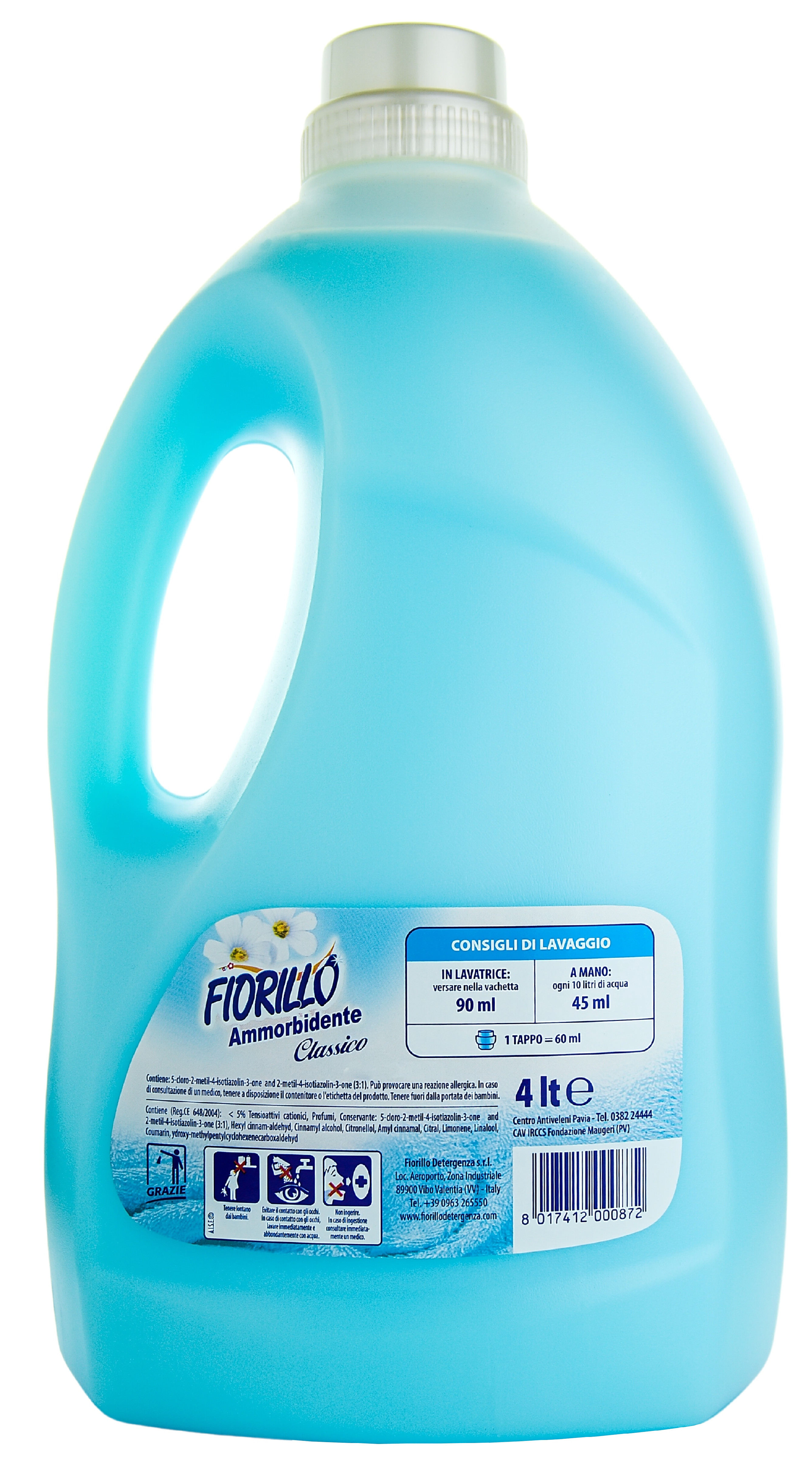Aviváž Fiorillo Ammorbidente Classico, s květinovou vůní, 4 l