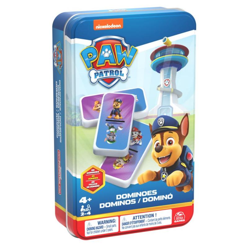 SMG PAW PATROL DOMINO V PLECHOVÉ KRABIČCE