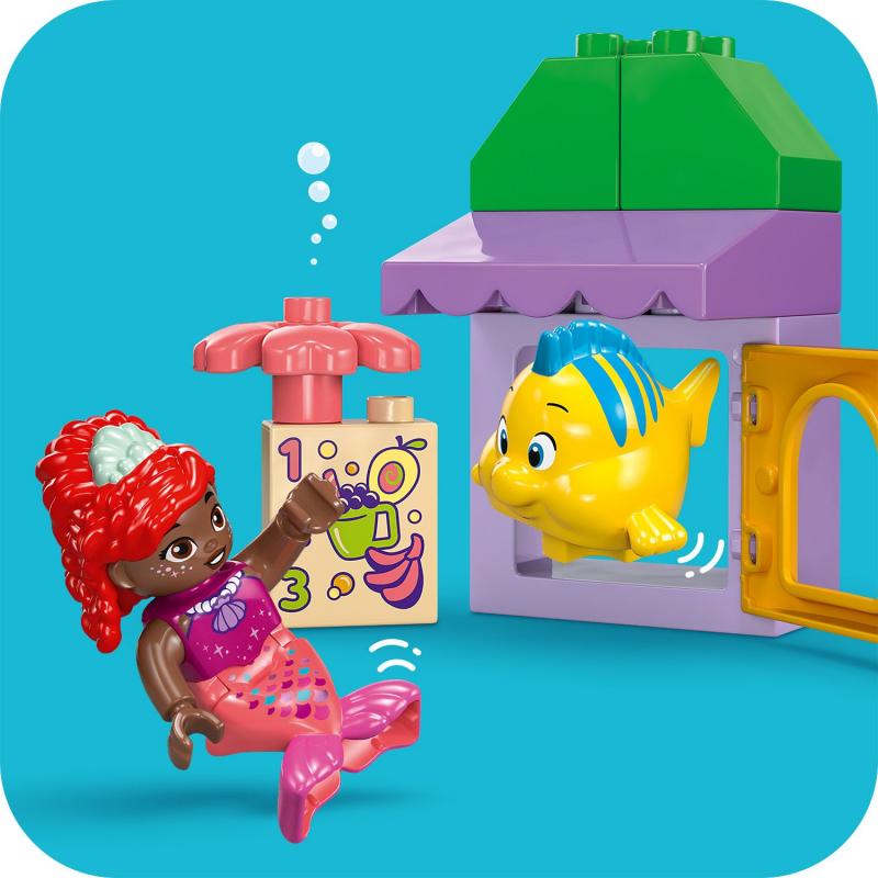 LEGO® DUPLO Disney 10420 Ariel a Šupinka – stánek s kávou
