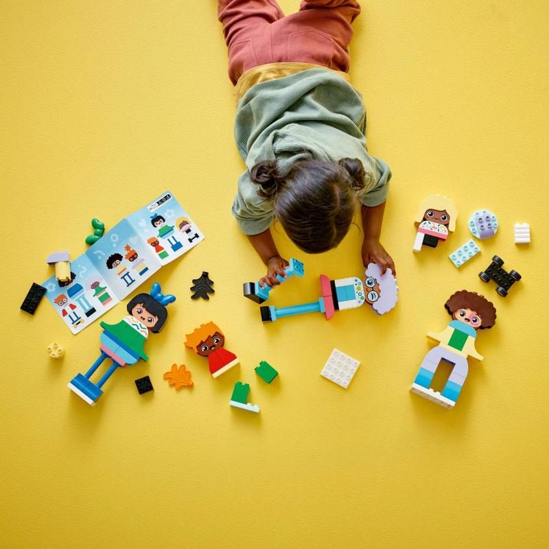 LEGO® DUPLO 10423 Sestavitelní lidé s velkými emocemi
