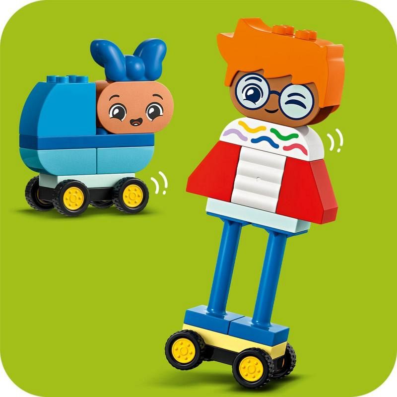LEGO® DUPLO 10423 Sestavitelní lidé s velkými emocemi