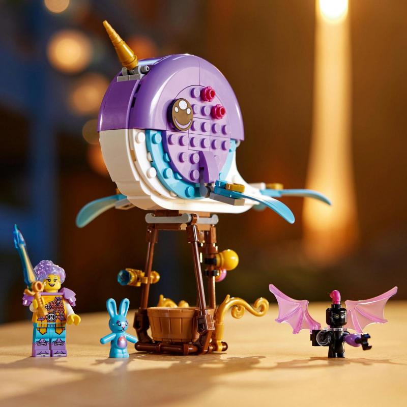 LEGO® DREAMZzz™ 71472 Izzie a její horkovzdušný balón ve tvaru narvala