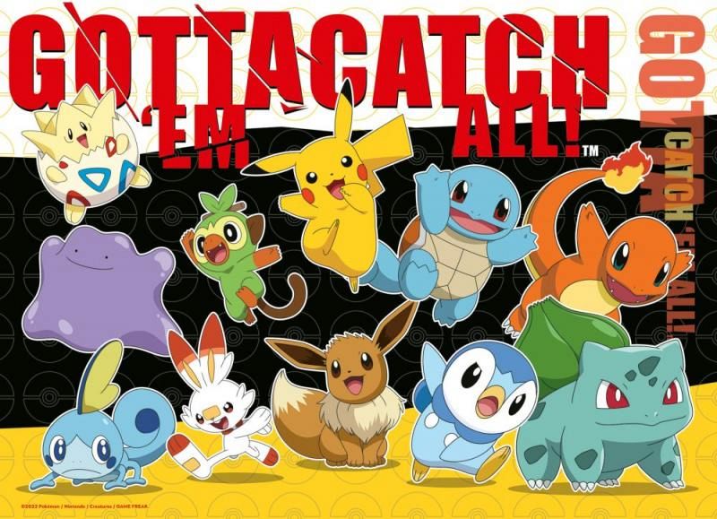 Pokémon 4x100 dílků