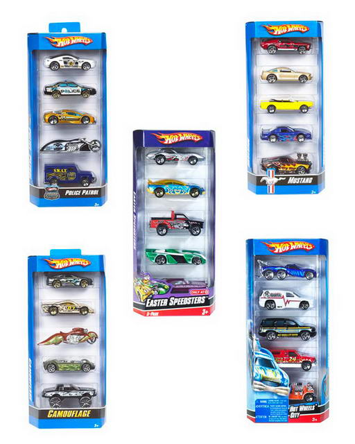 Hot Wheels Angličák 5ks