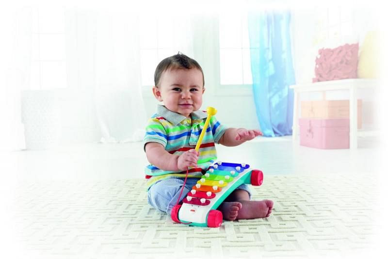 Fisher Price ZÁBAVNÝ TAHACÍ XYLOFON