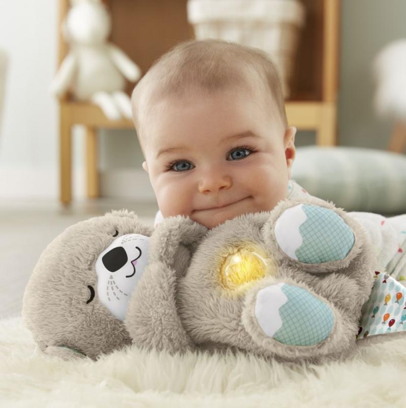 Fisher Price podřimující usínáček vydra