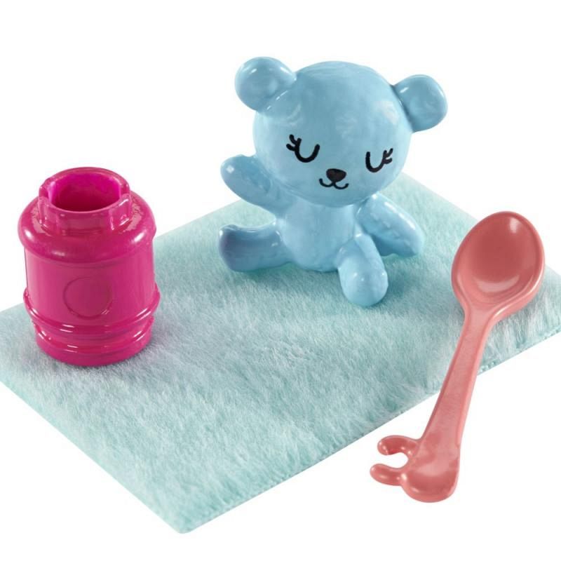 Barbie chůva + miminko / doplňky asst