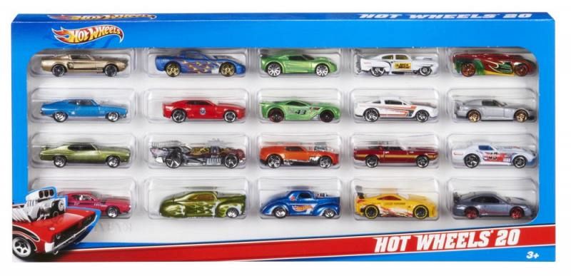 Hot Wheels 20ks angličák asst
