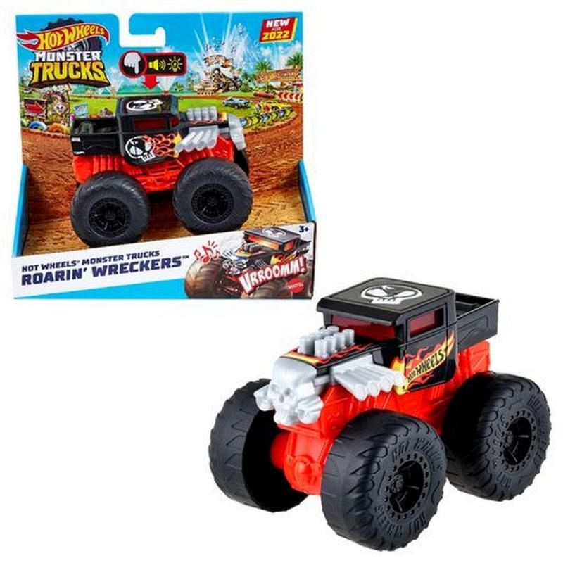 Hot Wheels MONSTER TRUCKS svítící a rámusící vrak asst