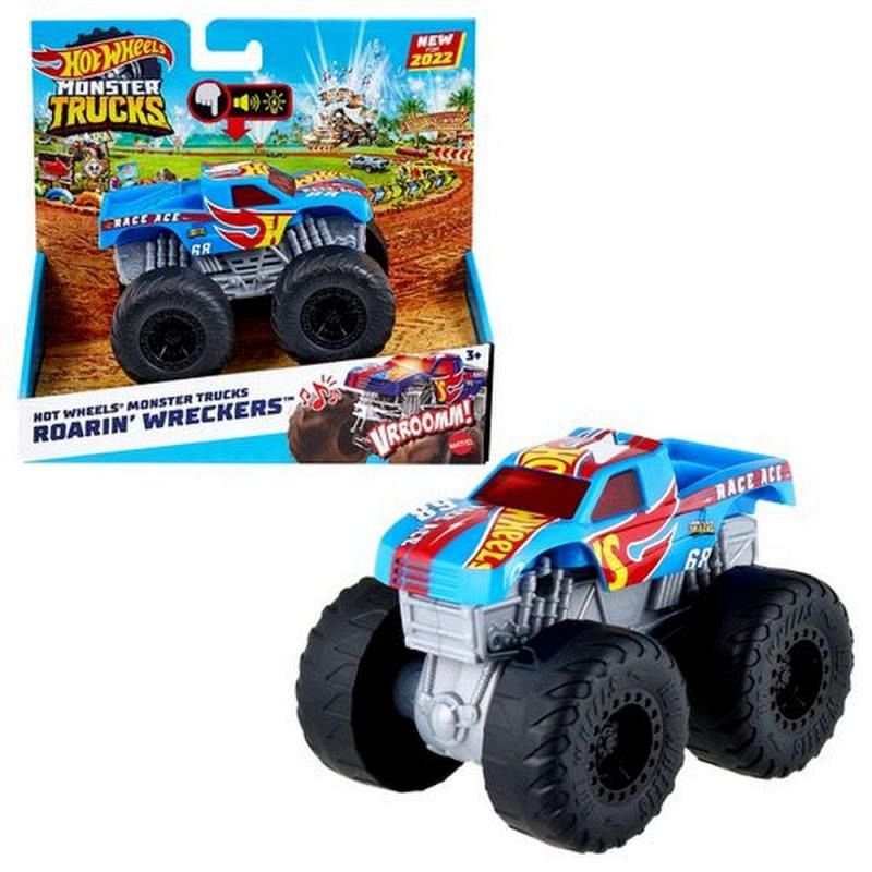 Hot Wheels MONSTER TRUCKS svítící a rámusící vrak asst