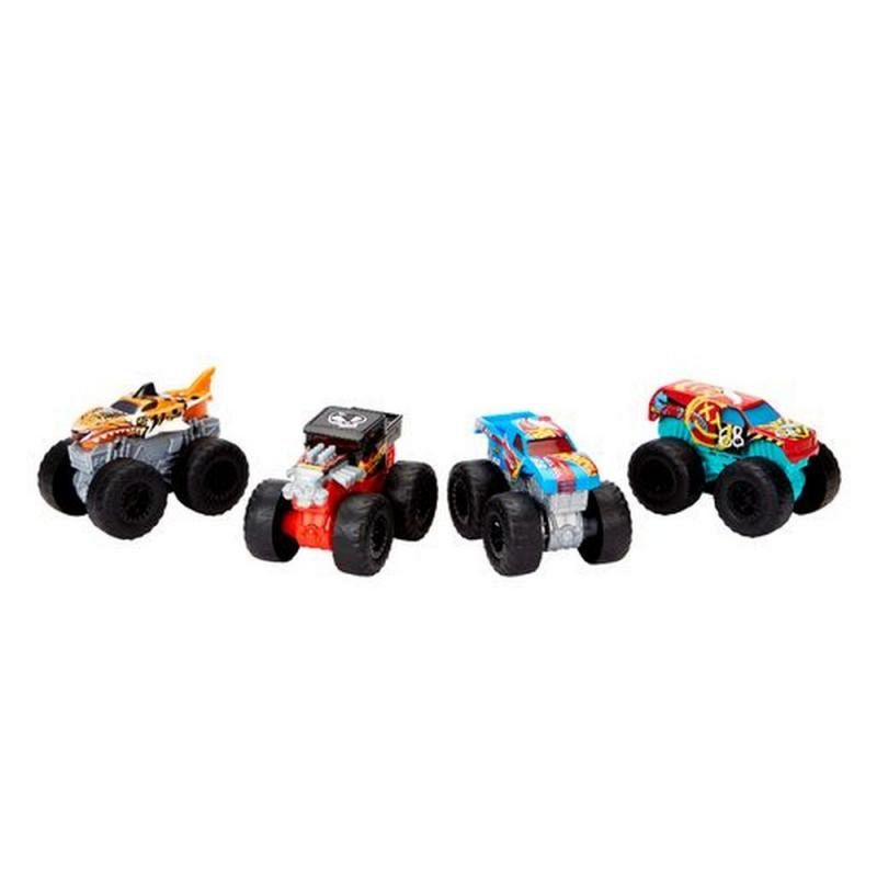 Hot Wheels MONSTER TRUCKS svítící a rámusící vrak asst