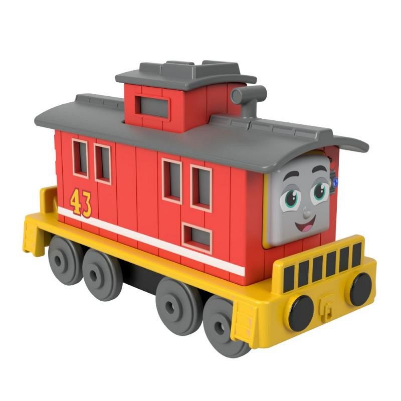 Fisher Price tahací kovová mašinka asst