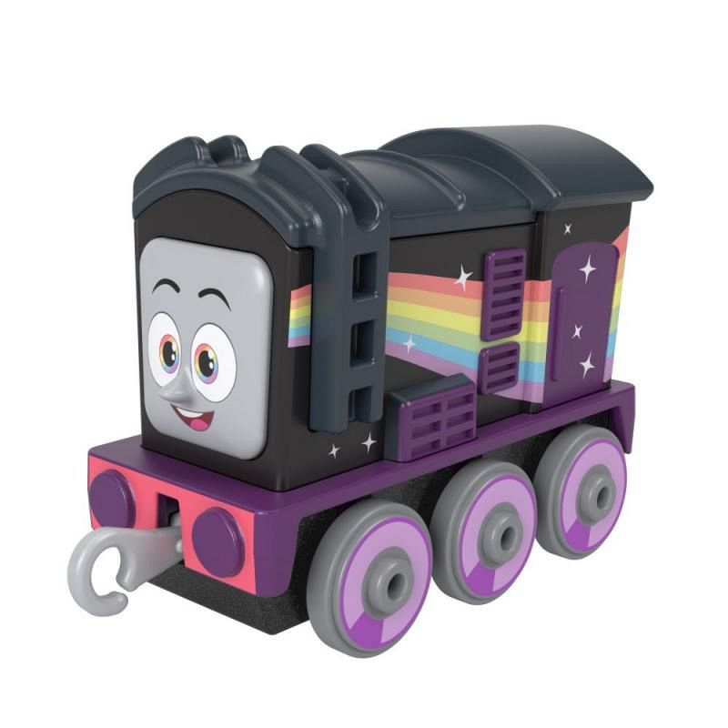 Fisher Price tahací kovová mašinka asst