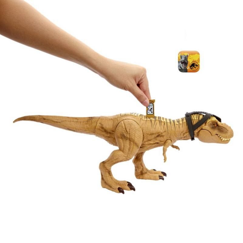Mattel Jurassic World T-Rex na lovu se zvuky