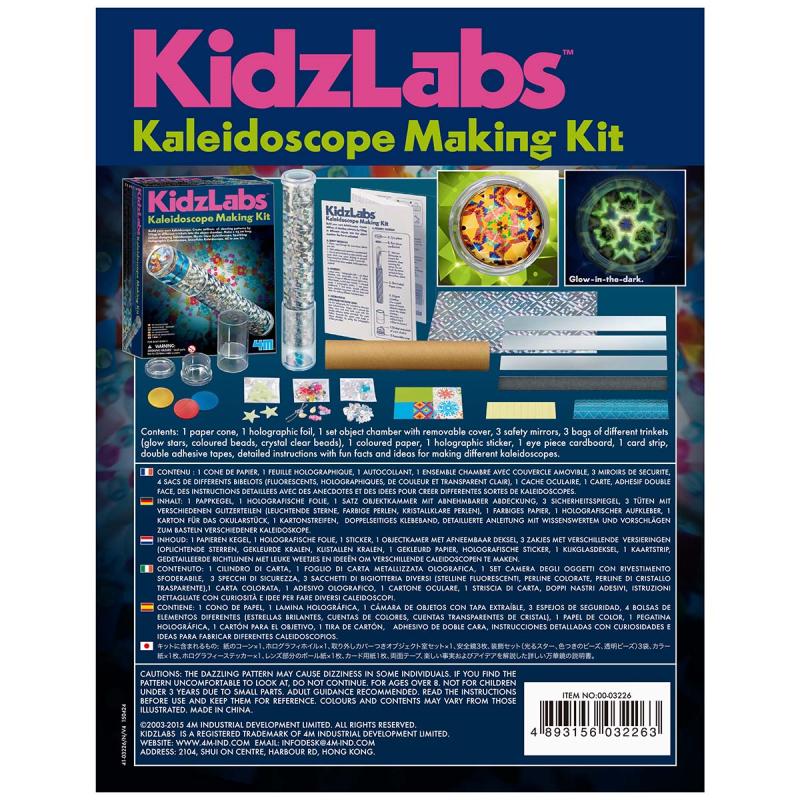 4M KidzLabs Výroba kaleidoskopu