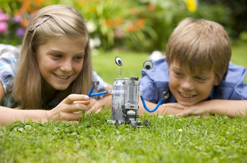 4M KidzRobotix Robot z plechovky
