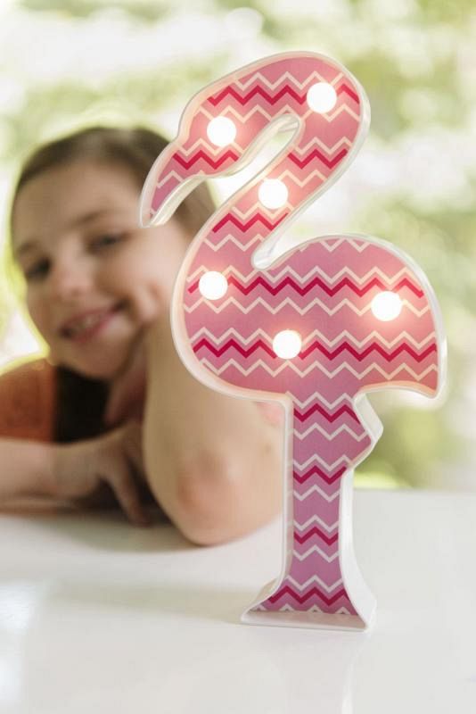 4M KidzMaker Lampička - Plameňák