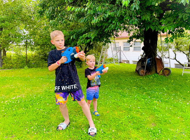 SPORTO Vodní pistole se třemi tryskami, 1000ml